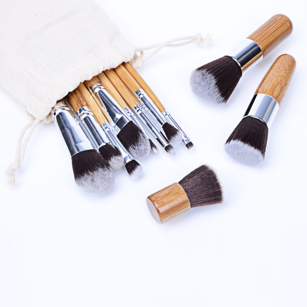 11pcs Cosmetic Makeup Tool Finishing Brushes Kit - Picture 5 of 6